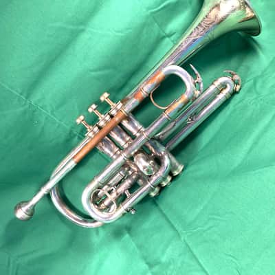 Conn New Invention Circus Bore Cornet-Made 1914-Low Pitch-A=440-Clean-Playable! image 1