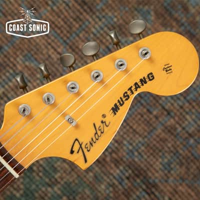 2002 Fender '69 Vintage Reissue Mustang MG69 Crafted in Japan MIJ w/hard case image 11