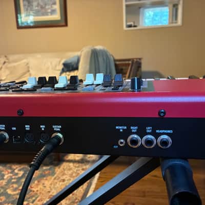 Nord Electro 5D SW73 Semi-Weighted 73-Key Digital Piano 2015 - 2018 - Red image 10