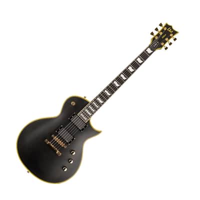 ESP LTD EC-1000 Electric Guitar - Vintage Black image 2