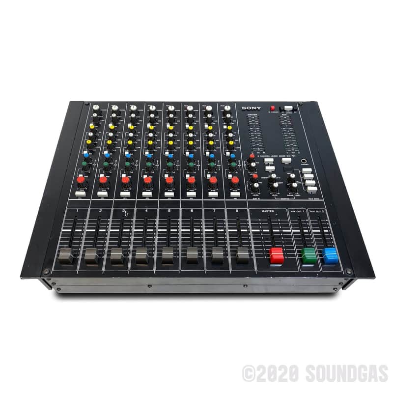 Sony MX-P21 8 Channel Broadcast Mixer *Soundgas Serviced* | Reverb