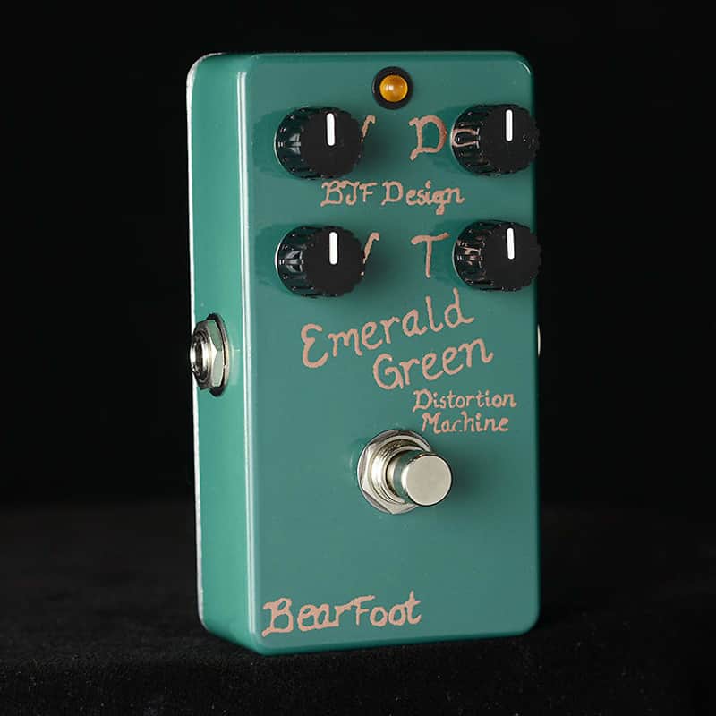 Bearfoot FX Emerald Green Distortion Machine image 2