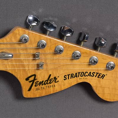 Fender Stratocaster MN Black 1976 image 15