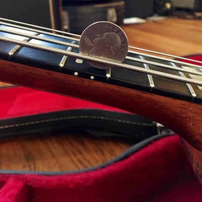 Hagstrom  Ampeg patch 2000 swede bass guitar 1976 Mahogany original vintage synth analog image 17