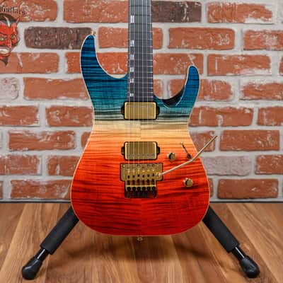 ESP Original Series M-II Custom FM FR Flame Maple Top Blue Red Gradation 2025 w/OHSC image 1