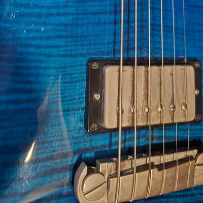 PRS Custom 22 Tremolo 10-Top 2004 - Royal Blue image 1