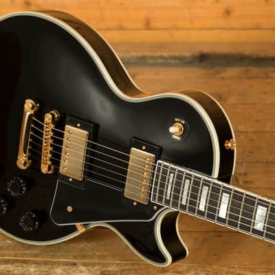 Epiphone Inspired by Gibson Custom Les Paul Custom | Ebony image 5