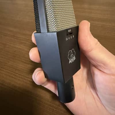 AKG C414 B ULS Large Diaphragm Multipattern Condenser Microphone 1990s - Black image 8