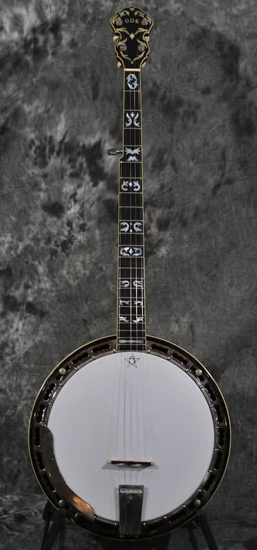 Ode Style D 5 String Banjo Vintage 1965 Brazilian Rosewood Neck & Resonator w Case & FAST Shipping image 1