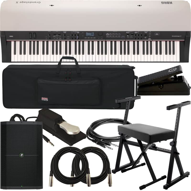 Immagine Korg Grandstage X Stage Piano COMPLETE STAGE BUNDLE - 1
