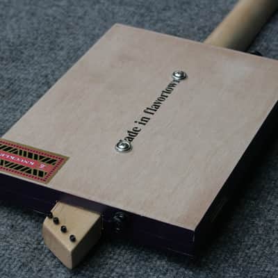 Guy Fieri/Espinosa Knuckle Sandwich Acoustic Cigar Box Ukulele by D-Art Homemade Guitar Co. image 8