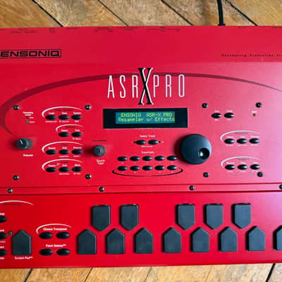 Ensoniq ASR-X Pro Resampling Production Studio 1998 - Red