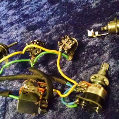 1987 Ibanez R540 Radius Wiring Harness image 2