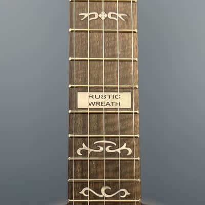 Custom Deering Rustic Wreath 5 String Banjo with Speed Finish Neck image 15