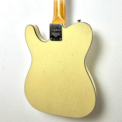Fender Custom Shop LTD Telecaster Custom Cunife Journeyman New - Aged Vintage White image 6