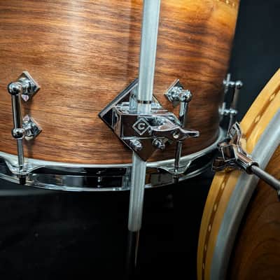 Craviotto Walnut with Cherry Inlay 4 Piece Shell Pack image 7