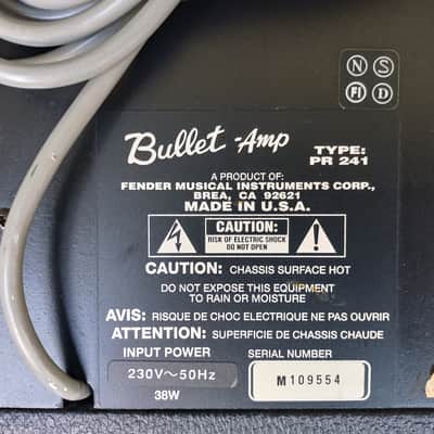 Fender Bullet Amp, USA, 15W, 8" speaker image 3