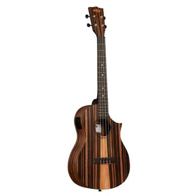 Kala KA-AM-B-CE Amara Tri-Top Baritone Ukulele w/ Cutaway & EQ image 2