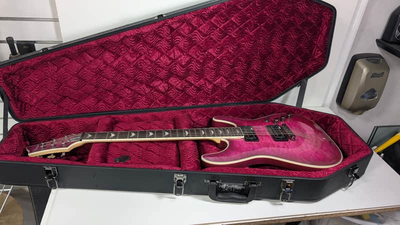 Schecter Omen Extreme-6 2025 - Electric Magenta image 1