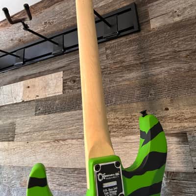 Charvel Satchel Signature Pro-Mod DK22 Green Bengal image 7