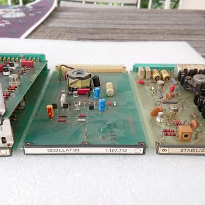 Studer B67, set of Audio & other cards image 3