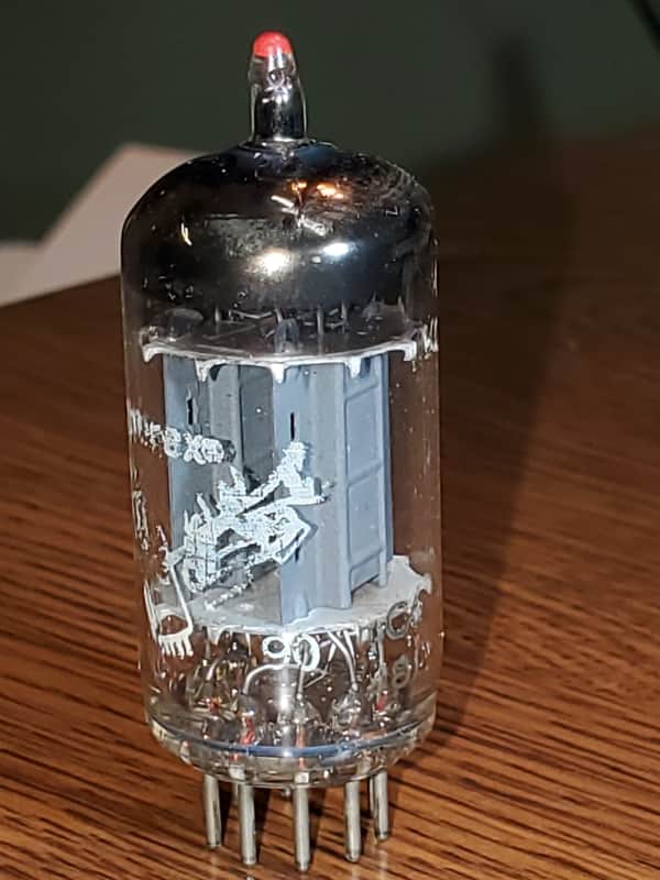 12AX7/ECC83 Amperex Bugle Boy Red Tip MaxiPreamp2/TV7 tested (1) tube lot image 1