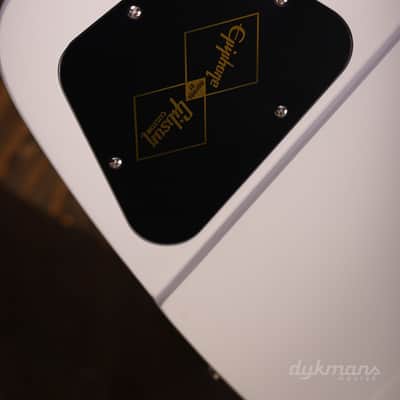 Epiphone 1963 Firebird V Maestro Vibrola Polaris White image 10