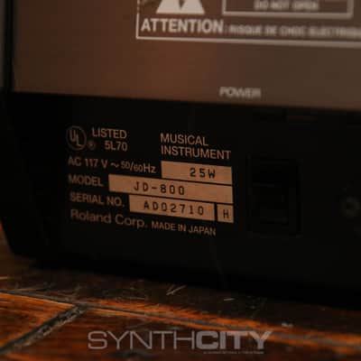 Roland JD-800 61-Key Programmable Synthesizer 1991 - 1995 - Carbon Bild 8