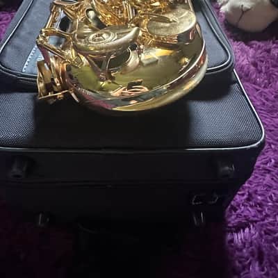 Yamaha YAS-480 Intermediate Alto Saxophone 2010s - Lacquered Brass image 6