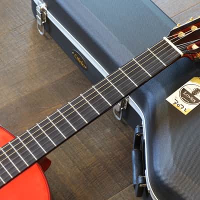 1998 Hermanos Conde Flamenco Acoustic Guitar Red Top & Brazilian Rosewood + Case image 3