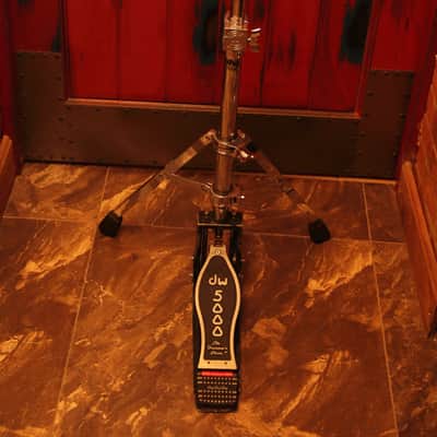 DW DWCP5500 5000 Series Heavy Duty Double-Braced Rotating 2-Leg Hi-Hat Stand - Chrome image 1