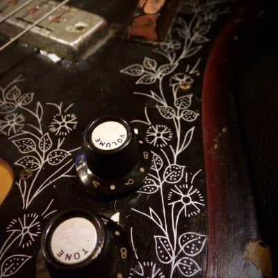Super RARE 1965 Teisco Eb110 (tulip bass) MIJ image 9