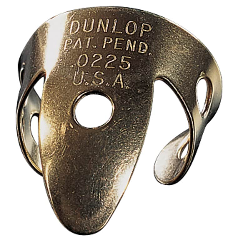 Dunlop 37R BRASS FINGER .025 - TUBO 20 PLETTRI image 1