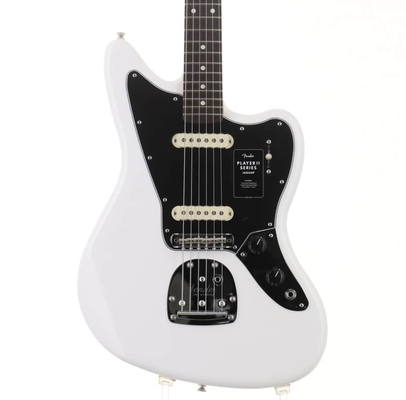 Fender Player II Jaguar with RF Polar White, 2024 Model [MX24054482] (06/04)
