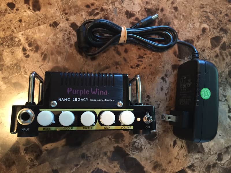 Hot Tone Nano Legacy Purple Wind black image 1