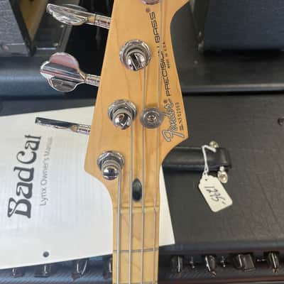 Fender Precision Deluxe bass 1993 - Red image 3