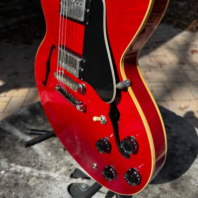 Gibson ES335 1987 - Flamed Cherry Red image 8