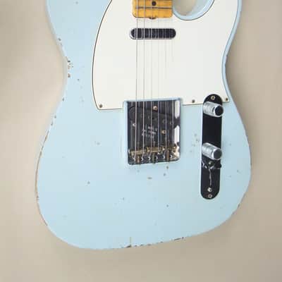 Fender Masterbuilt Jason Smith Relic Telecaster Sonic Blue image 2