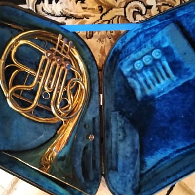 Yamaha YHR-313 Single French Horn, Japan, with Yamaha case, Good Condition image 1