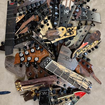 ViK Custom Guitar Parts - Mostly broken headstocks image 21