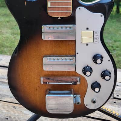 RARE! Teisco MJ-2L Sunburst StarWay 1960s Japan image 1