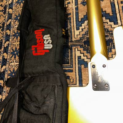 1987 Gibson 20/20 Ned Steinberger Bass - Gold Inca Silver image 18
