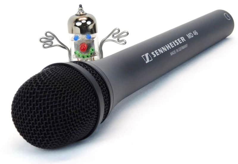 Sennheiser MD 46 Reporter Mikrofon Niere dynamisch + Top Zustand + 1.5J Garantie image 1