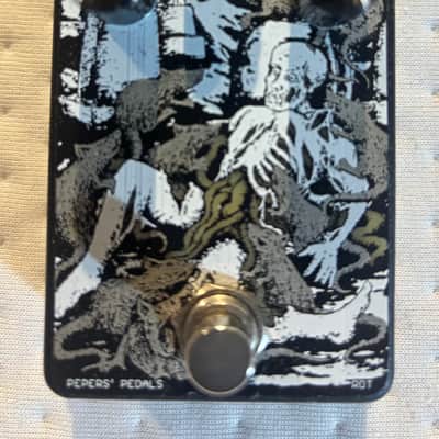 Pepers' Pedals Rot Distortion 2025 - Graphic/ black image 2