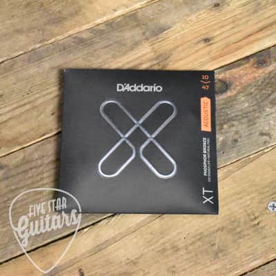 D'Addario XT XTABR1047 Bronze Acoustic Guitar Strings Extra Light 10-47 image 2