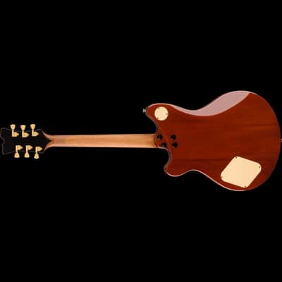 EVH SA-126 Special Quilted Maple Semi-Hollowbody Electric Guitar, Tobacco Burst image 2