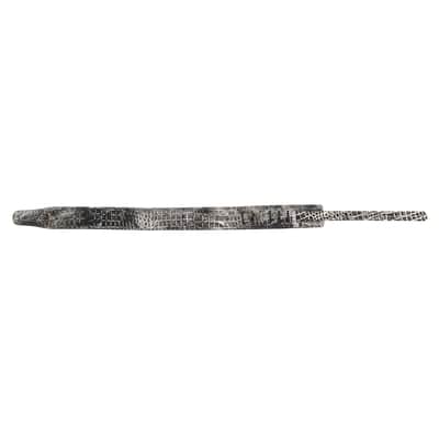 Magma Leathers 2.52" Delux Argentinean Leather Guitar Strap Iguana black-white (07ML01.) image 3