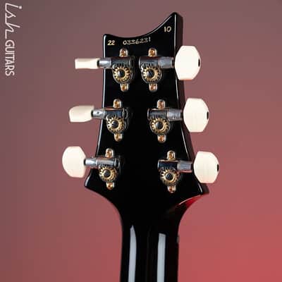 PRS Custom 24 35th Anniversary 10 Top Grey Black Fade w/ Black Back image 10