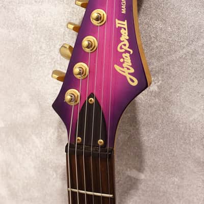 Aria Pro II Magna Series MA-36 Pink Burst 1998 image 12
