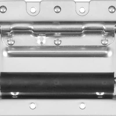2 MR DJ HR100C Spring Loaded Recesses Handle Medium Spring Loaded Recessed Heavy Duty Chrome Flight Case Speaker Cabinet Road Case Handle image 2